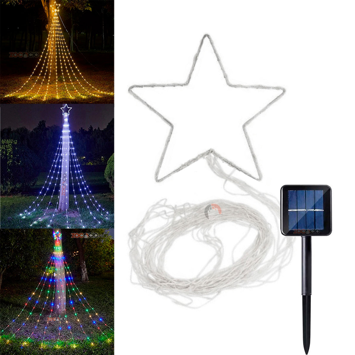 Estrella Cascada Solar • 2m