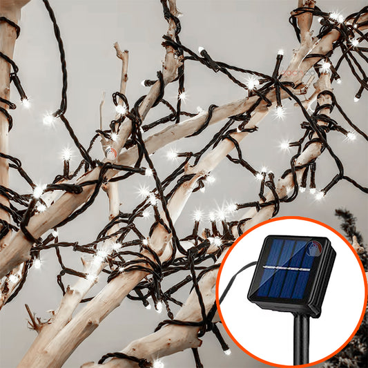 Luces Navidad Energía Solar Prem — 200 LED