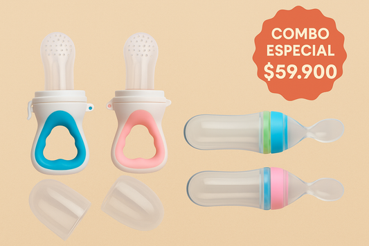 Combo Chupo + Cuchara para Bebes