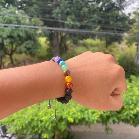 Pulsera 7 Chakras + Esencia Rateros – Oferta Paga 1 Lleva 4